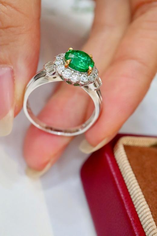 1.33ct 祖母绿戒指 商品图6
