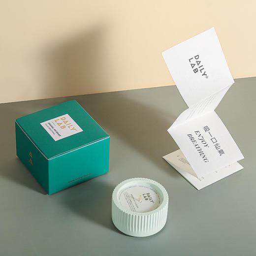 DAILY LAB 小森林香薰蜡烛无烟烛台香氛伴手礼家用卧室内 商品图10