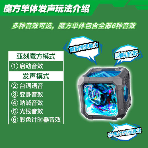 H万代奥特曼HUM-10741DX亚刻觉醒器 商品图1