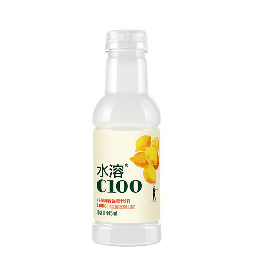 水溶C100柠檬味445ml(6921168500956) 商品图0