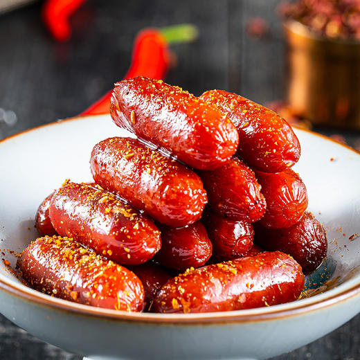 黑色经典老长沙烤香肠散装简装原味70g/袋 真材实料 皮脆肉香 商品图2