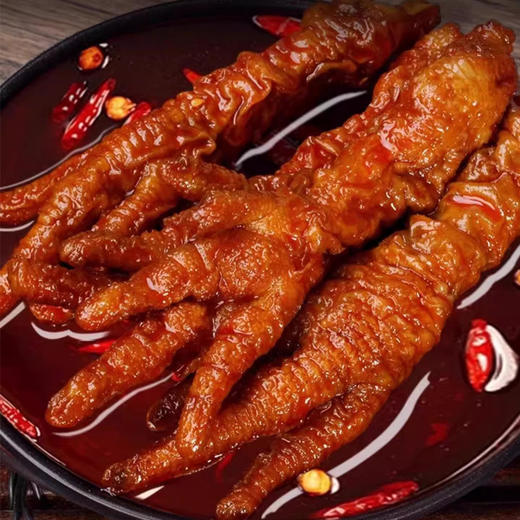 绝鼎卤花生虎皮鸡爪/香辣味、五香味 500g/份 商品图1