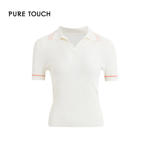 pure touch女士针织短袖上衣1346243341 商品图4