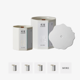 新“植制”精油木芯蜡烛多规格、水波纹金属蜡烛盖