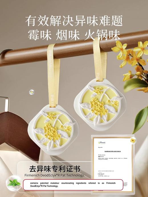 种草【第二件5.9🉐  五件💰61.5】车载家居两用「时令香牌」 商品图3