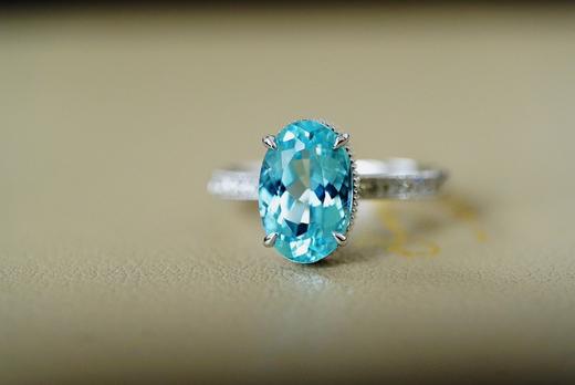 2.4ct 海蓝宝戒指 商品图2