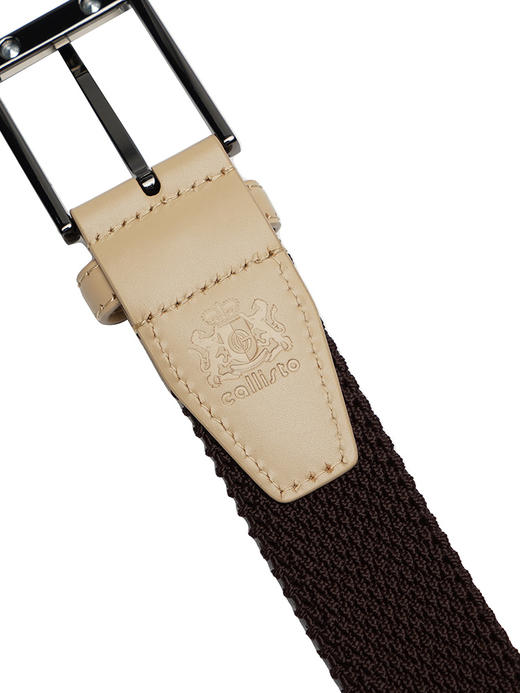 callisto驼色聚酯纤维皮带 商品图3