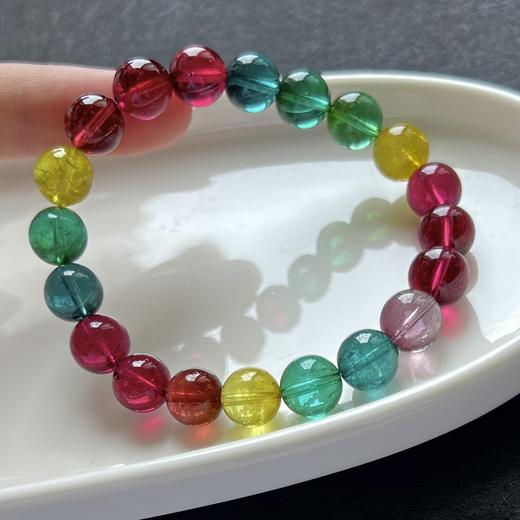 26.78g 9mm 碧玺手链 商品图7