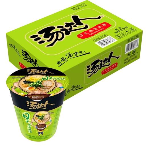 统一汤达人日式豚骨拉面83g*12桶 商品图0