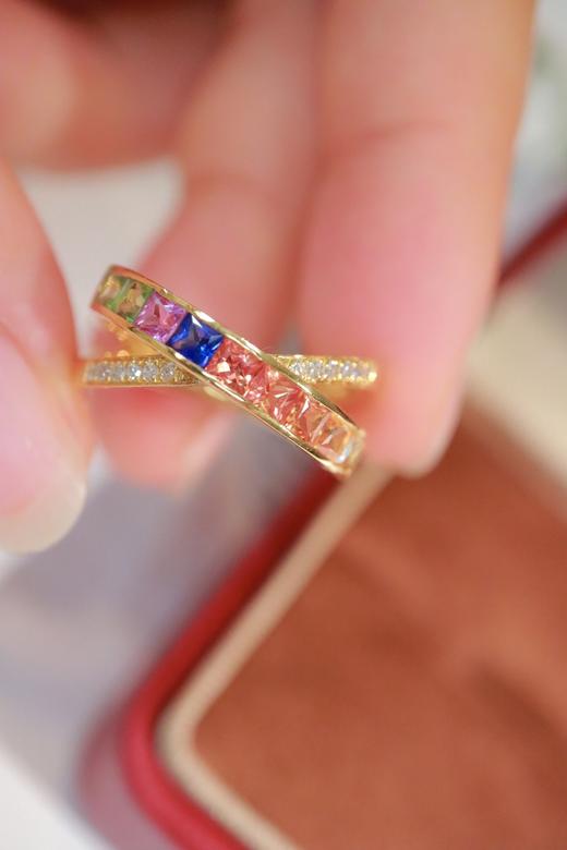 1.38ct 蓝宝石戒指 商品图7