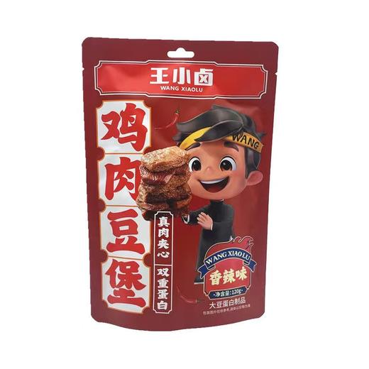 CX-王小卤香辣味鸡肉豆堡120g 商品图0