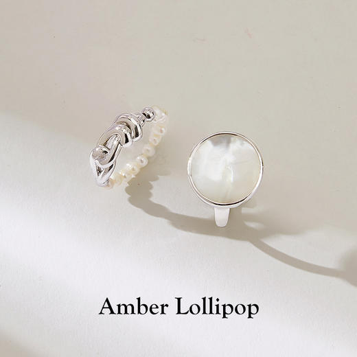 【古里梦川开口弹力叠戴戒指】 AmberLollipop安铂洛利 ABL220930925 商品图9