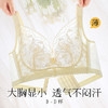 大胸显小夏季超薄透气蕾丝水晶杯内衣女轻薄不闷汗收副乳文胸烟雨之梦 商品缩略图0
