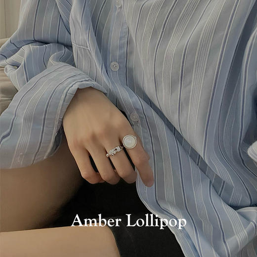 【古里梦川开口弹力叠戴戒指】 AmberLollipop安铂洛利 ABL220930925 商品图5