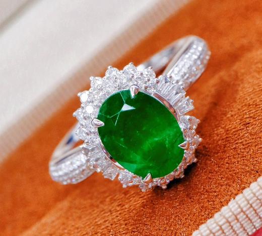 1.67ct 祖母绿戒指 商品图0