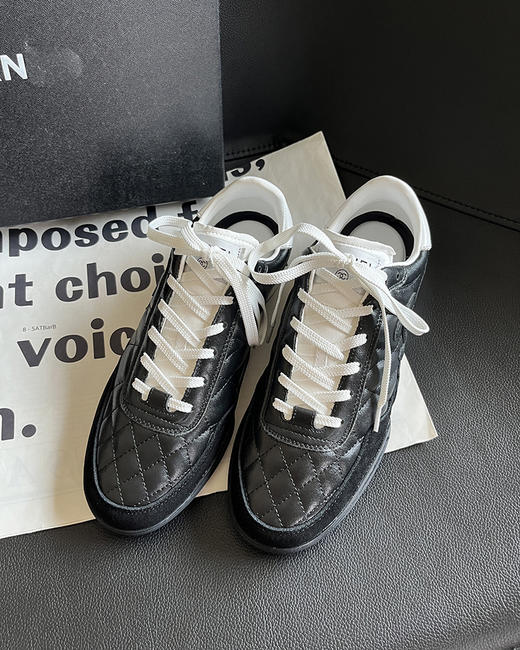 现货 THS 7.13-限时 香家 经典菱格纹德训鞋 3色 BZ1195 商品图4