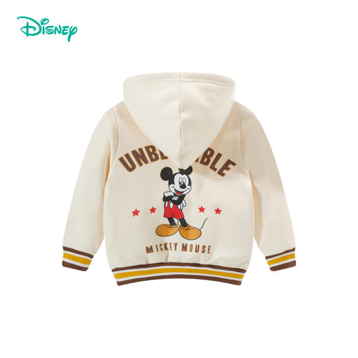 【商城同款】迪士尼童装男童美式复古风连帽卫衣春秋季小男孩米奇印花套头上衣ZD3DS014 商品图5