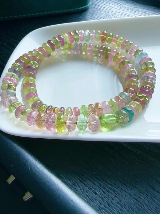 35.2g 7mm 碧玺手链 商品图1