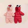 迪士尼童装宝宝羽绒服新生儿爬服女童冬装新款轻薄男婴儿连体衣214L916 商品缩略图1