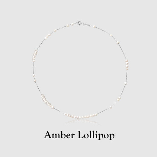 【纯银串珠珍珠项链】AmberLollipop安铂洛利 ABL2308041137 商品图0