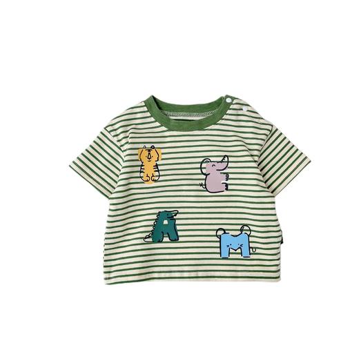 【背心套装，清凉透气，适合夏日穿着】陈大猪同款童装夏季儿童 男童衣服 男宝宝小童婴儿背心套装 洋气帅气薄款-QQ 商品图4