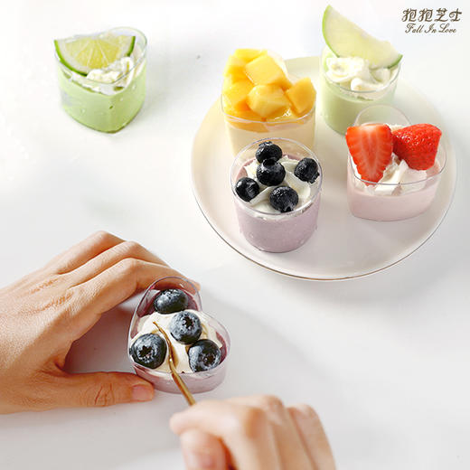 午後の時間--英式下午茶芝士杯（ 4种口味/24杯/24个勺子)放蛋糕的三层架子免费送噢~ 商品图3