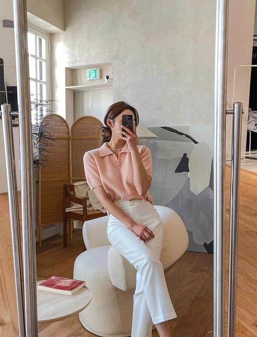 温柔baby水仙亚麻针织衫 商品图4