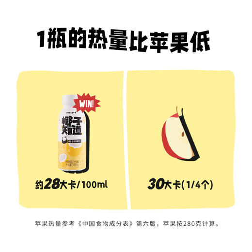 椰子知道 0糖金桂鲜椰汁 280ml*6 商品图2