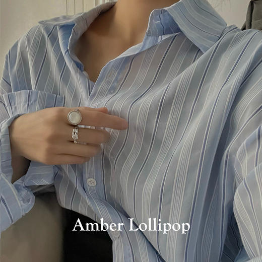 【古里梦川开口弹力叠戴戒指】 AmberLollipop安铂洛利 ABL220930925 商品图4