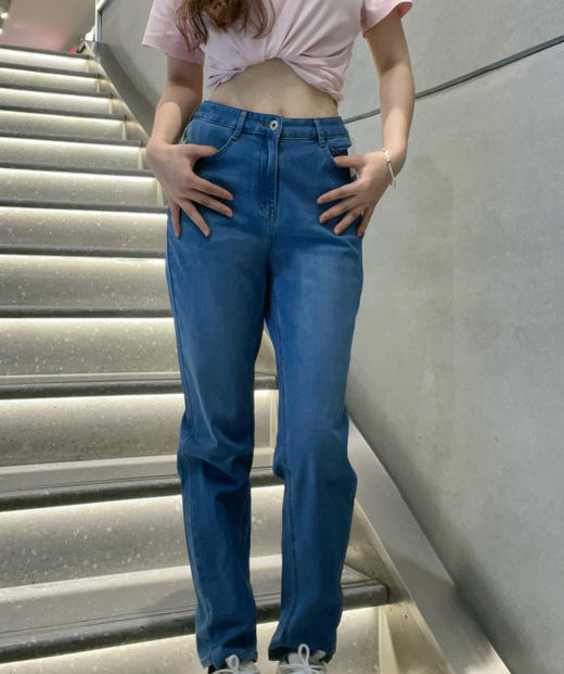 佐丹奴女装24新款休闲牛仔裤05424030 商品图2