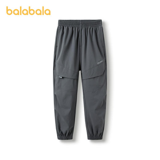 巴拉巴拉童装儿童裤子男童长裤秋装女大童运动裤宽松束脚印花 商品图4