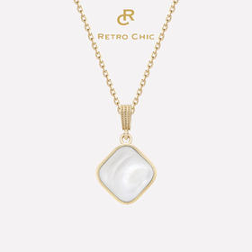 Ancient Rome古罗马时期 | 方形白贝项链