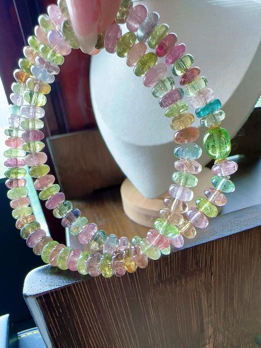 35.2g 7mm 碧玺手链 商品图3