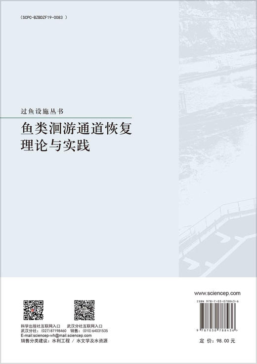 鱼类洄游通道恢复理论与实践 商品图1