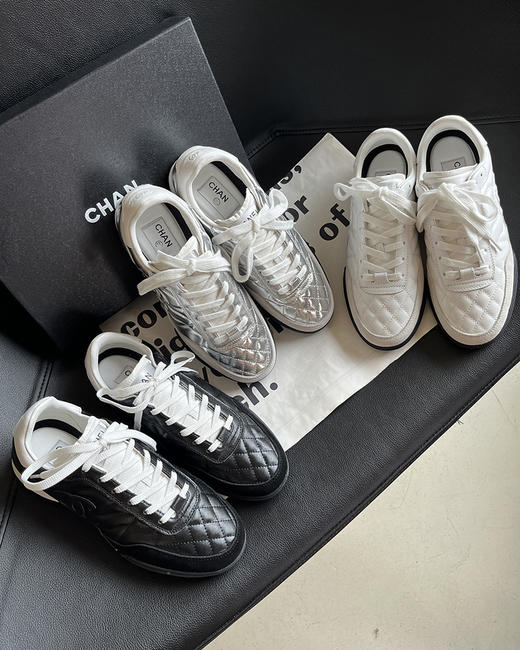 现货 THS 7.13-限时 香家 经典菱格纹德训鞋 3色 BZ1195 商品图3