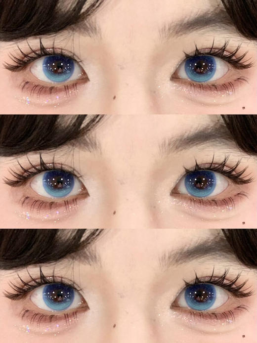 MIMIPARK 冰结泪 月抛 两片 14.5mm 参考着色 13.8mm 基弧 8.6 含水 42% 新锐国货 商品图1