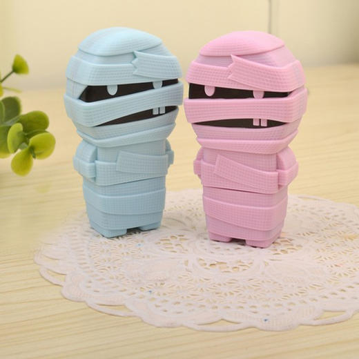 UNISUN 木乃伊修正带 4个装 卡通造型 采用环保塑胶材质 商品图4