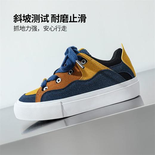 ZHR则则防滑耐磨鞋2024春季新款休闲运动百搭ins情侣帆布面包女鞋 商品图1