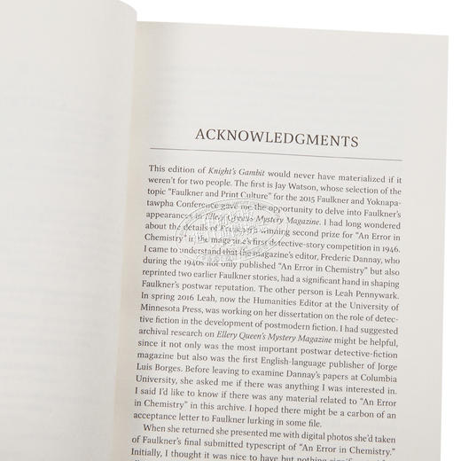 预售 【中商原版】马弃兵 修复版 威廉福克纳 Knights Gambit:The Restored Edition 英文原版 William Faulkner 经典名著 商品图3