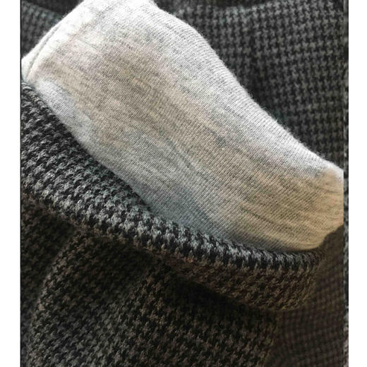 棉果果秋冬季女童千鸟格夹棉长裤M422200819723 商品图1