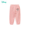 【商城同款】迪士尼童装儿童裤子秋冬女童长裤天鹅绒保暖宝宝休闲秋装2024新款ZD3DK020 商品缩略图6