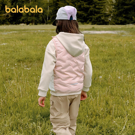 【bp】巴拉巴拉功能运动秋冬轻量保暖儿童羽绒服鸭绒马甲背心 商品图2