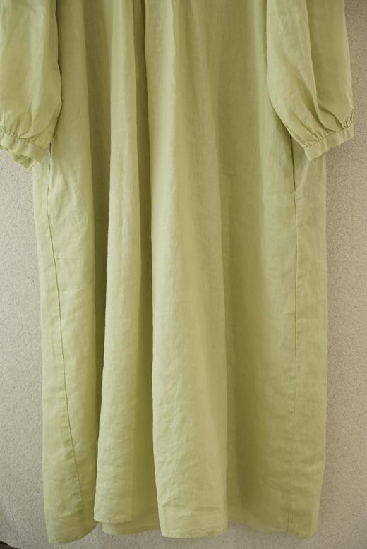 Robe de peau芥末黄连衣裙 商品图7