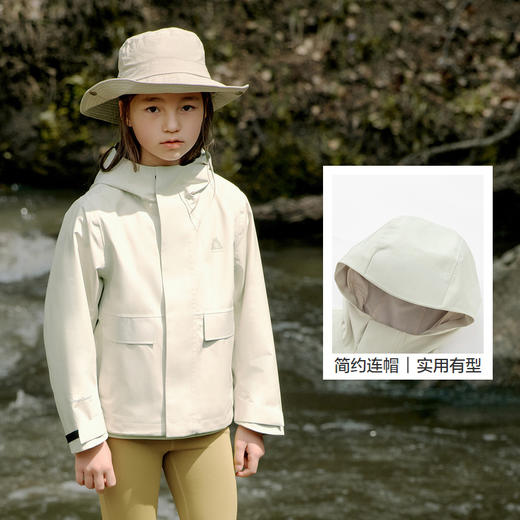 【bp】巴拉巴拉功能运动秋硬核户外冲锋衣男女童防风防水外套 商品图3