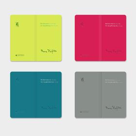 【预售】卡夫卡彩色系皮面笔记本