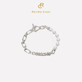 Retro Chic x Daisy Select   C'est La Vie系列Reborn银色双生手链