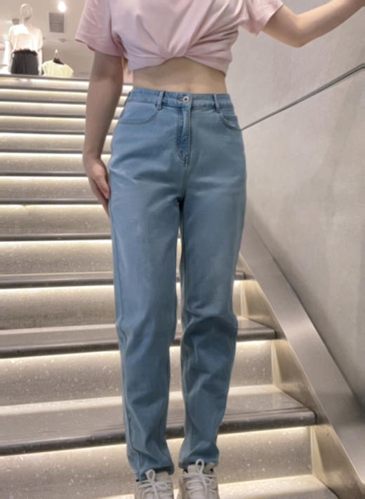 佐丹奴女装24新款休闲牛仔裤05424030 商品图5