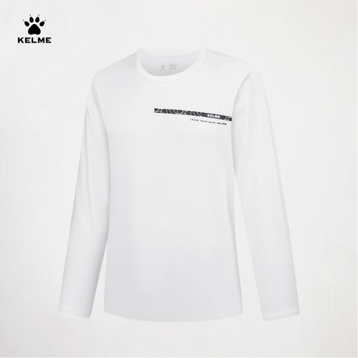 卡尔美秋季新款城市运动网球系列男士圆领长袖T恤 商品图2