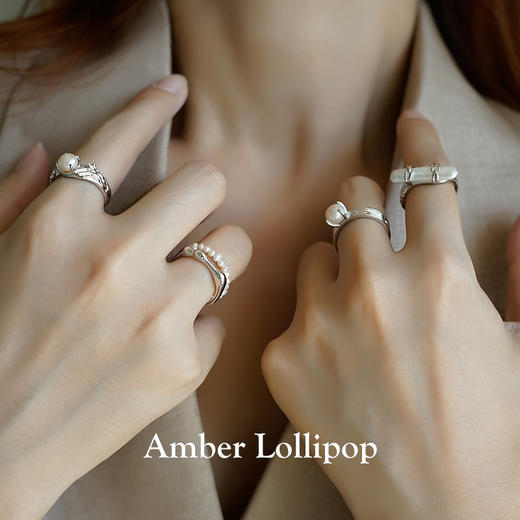 AmberLollipop 安铂洛利无尽落日金色小米珠项链 商品图6