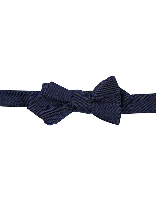 callisto藏青色桑蚕丝领结 商品图0